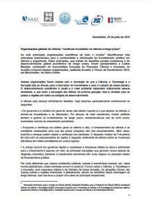 Organizacao global de ciencia