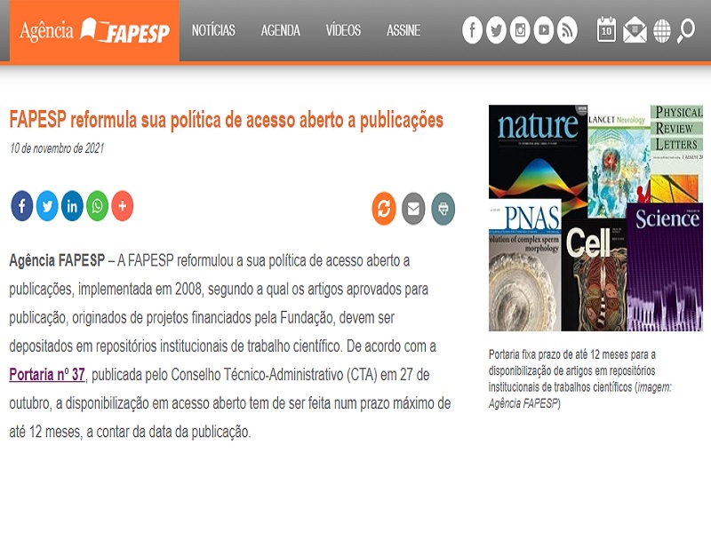 acesso aberto